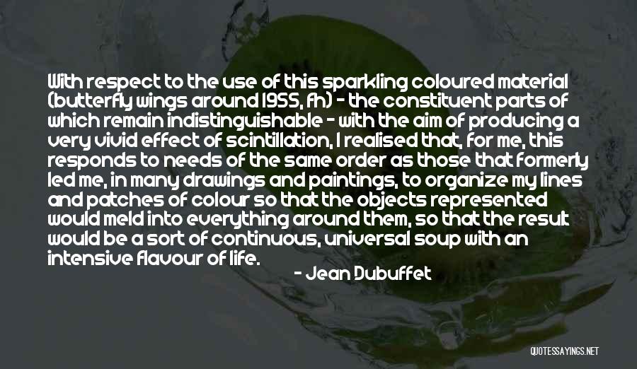 Material Objects Quotes By Jean Dubuffet