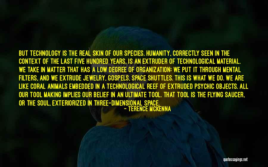 Material Objects Quotes By Terence McKenna Material Objects Quotes By Terence McKenna