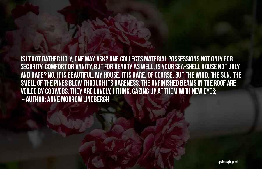 Material Possessions Quotes By Anne Morrow Lindbergh
