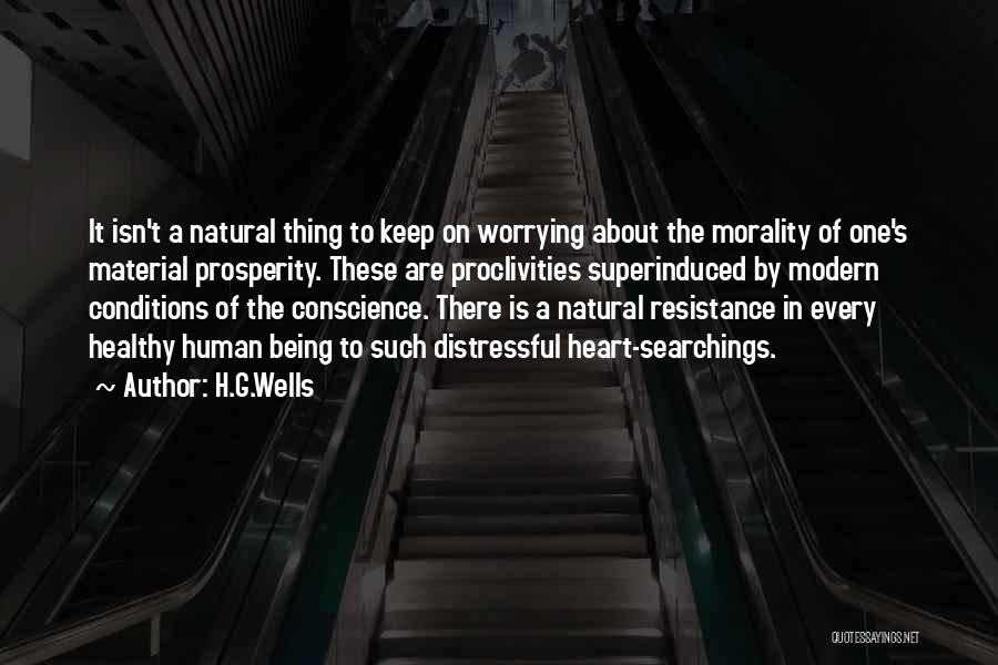 Material Thing Quotes By H.G.Wells