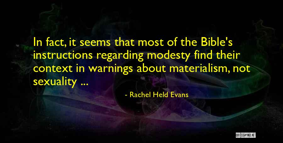 Materialism In The Bible Quotes By Rachel Held Evans Materialism In The Bible Quotes By Rachel Held Evans