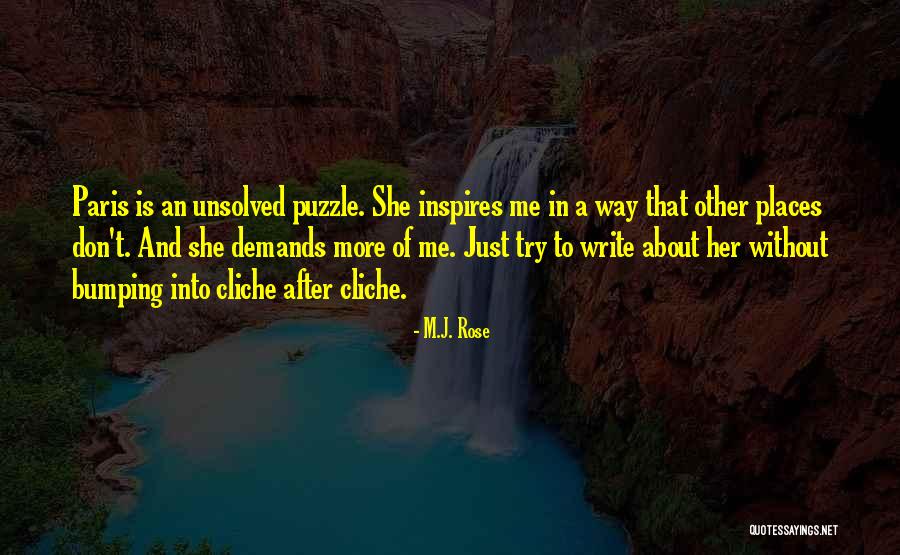 Materialista Letra Quotes By M.J. Rose Materialista Letra Quotes By M.J. Rose