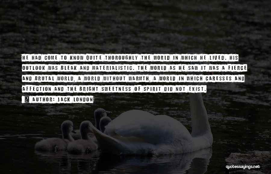 Materialistic World Quotes By Jack London