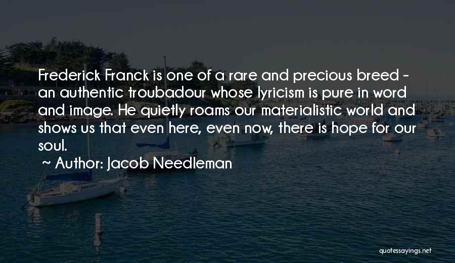 Materialistic World Quotes By Jacob Needleman