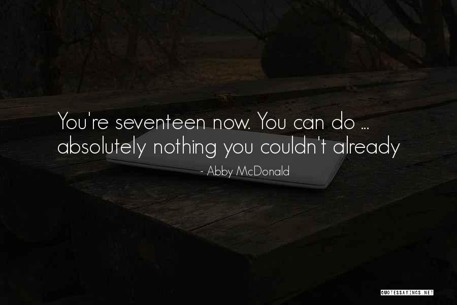 Materialized Views Quotes By Abby McDonald Materialized Views Quotes By Abby McDonald