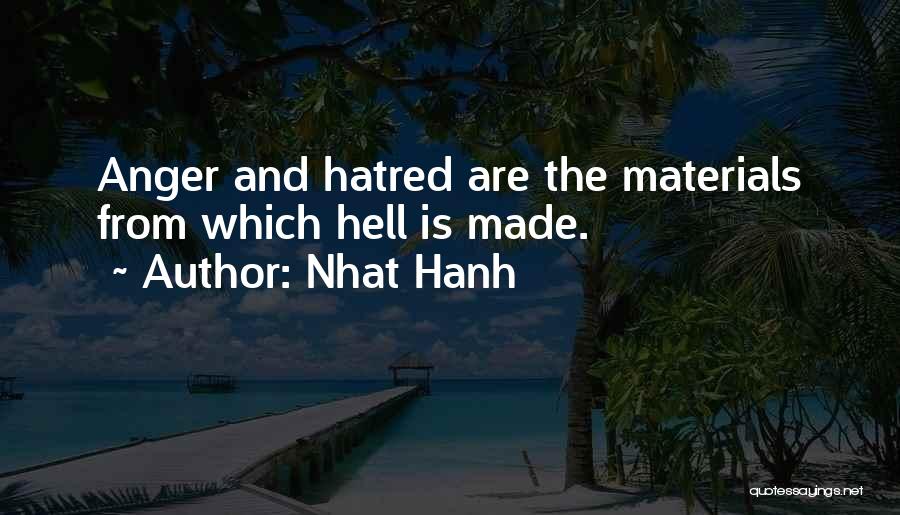 Materials Quotes By Nhat Hanh