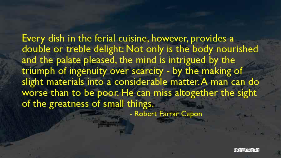 Materials Things Quotes By Robert Farrar Capon