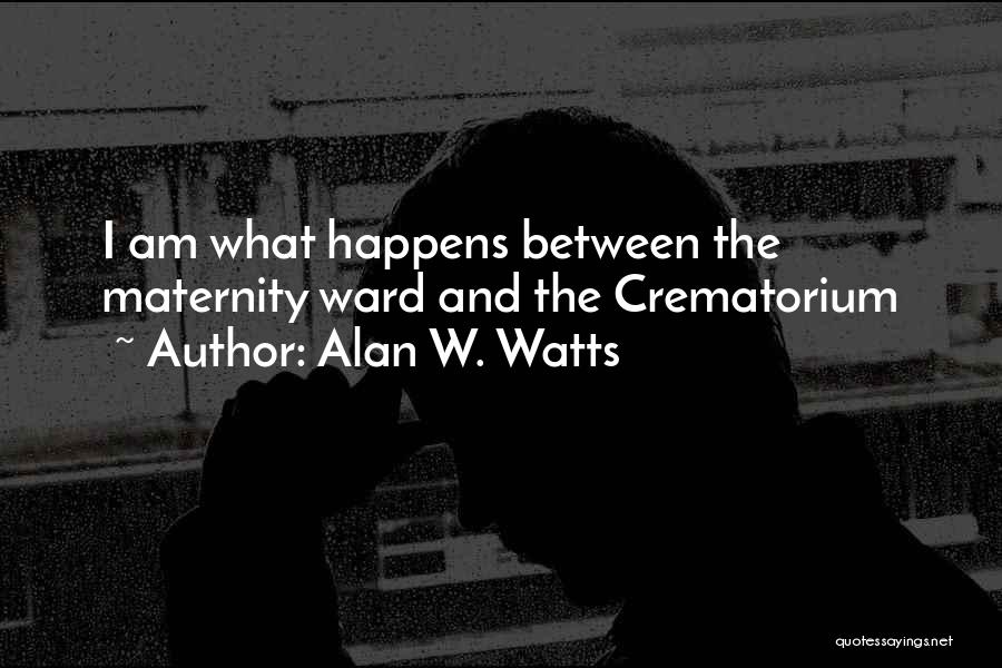 Maternity Quotes By Alan W. Watts