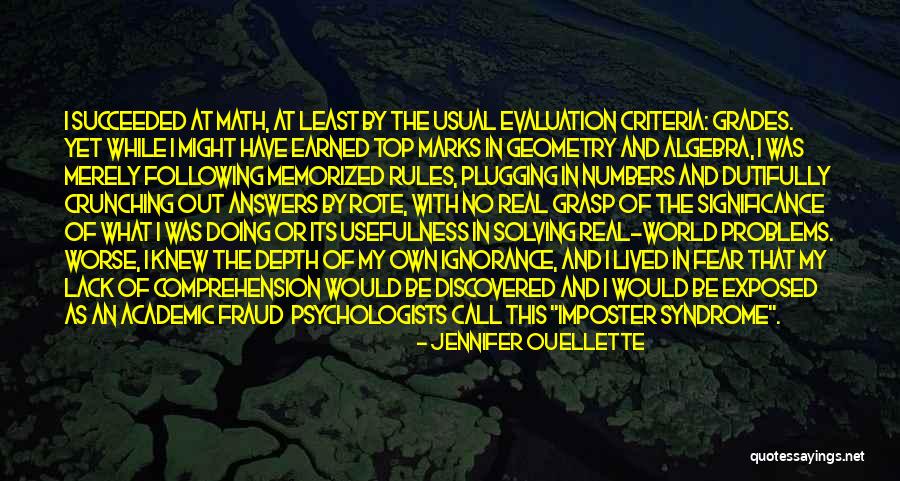 Math Algebra Quotes By Jennifer Ouellette Math Algebra Quotes By Jennifer Ouellette