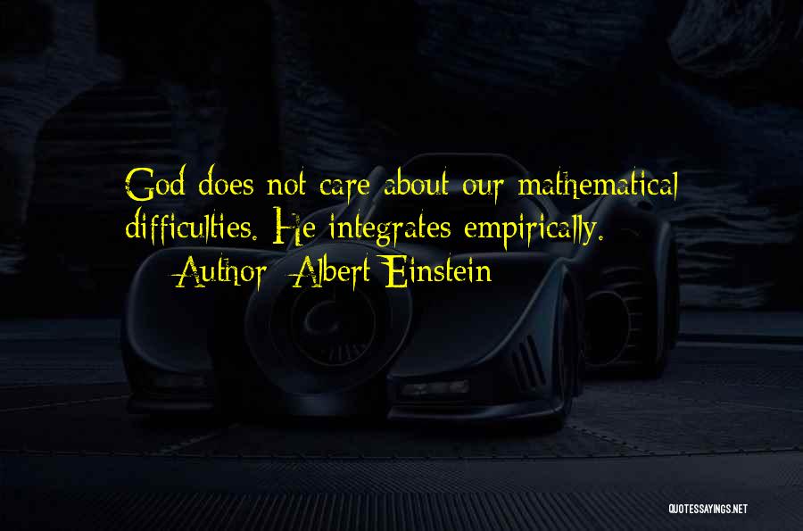 Math And God Quotes By Albert Einstein