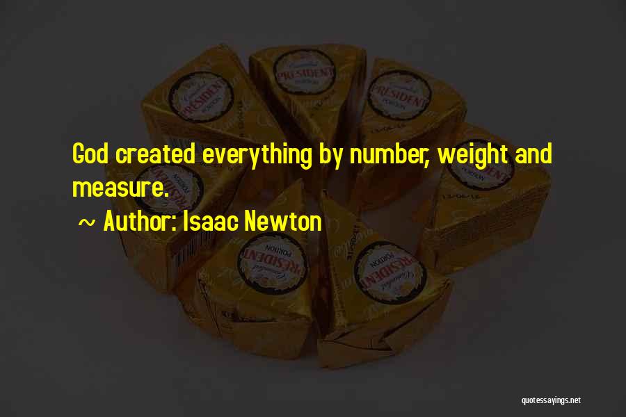 Math And God Quotes By Isaac Newton