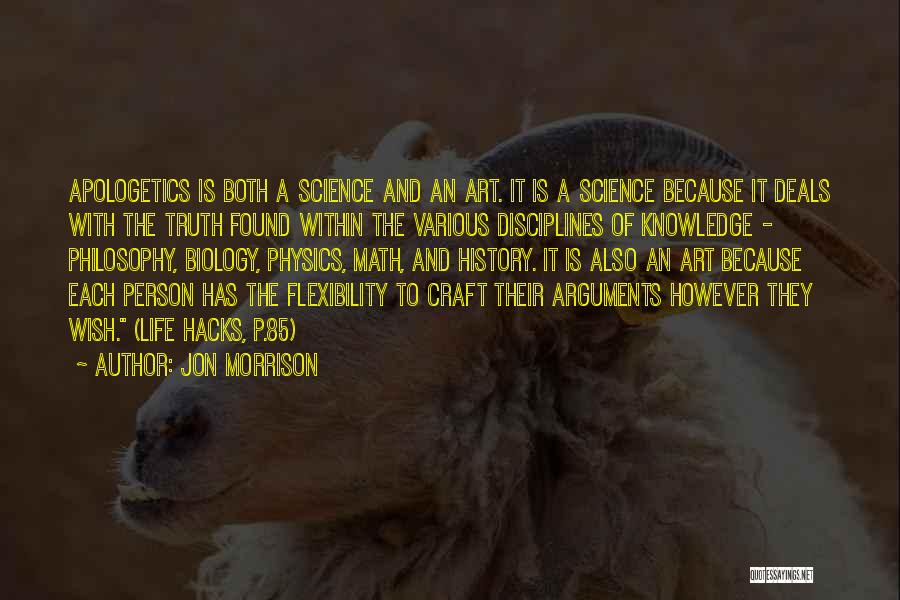 Math And Life Quotes By Jon Morrison