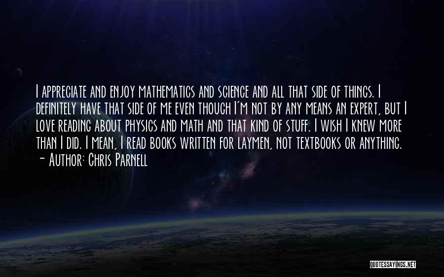 Math And Love Quotes By Chris Parnell