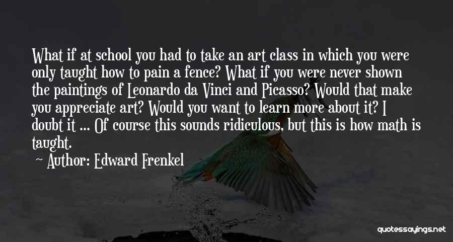 Math And Love Quotes By Edward Frenkel