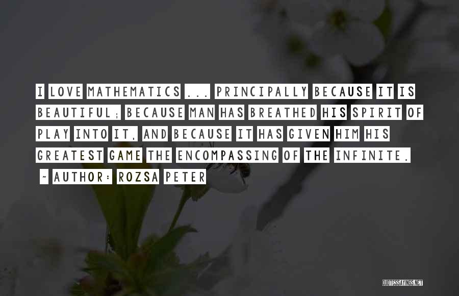 Math And Love Quotes By Rozsa Peter