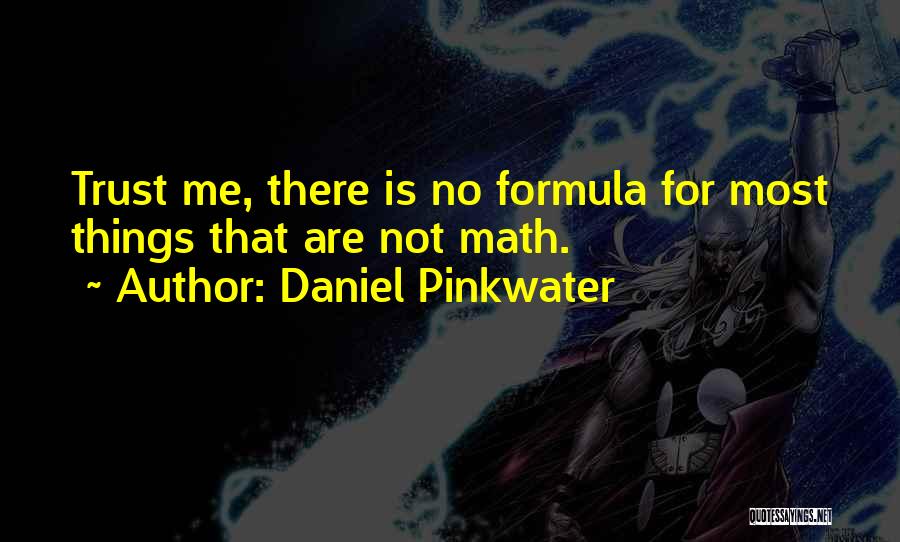 Math Formula Quotes By Daniel Pinkwater