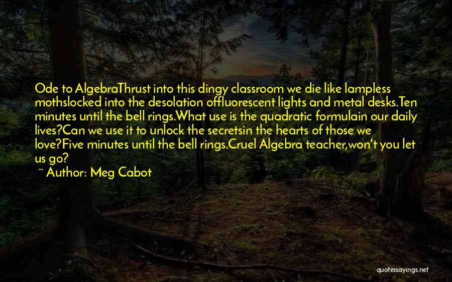 Math Formula Quotes By Meg Cabot