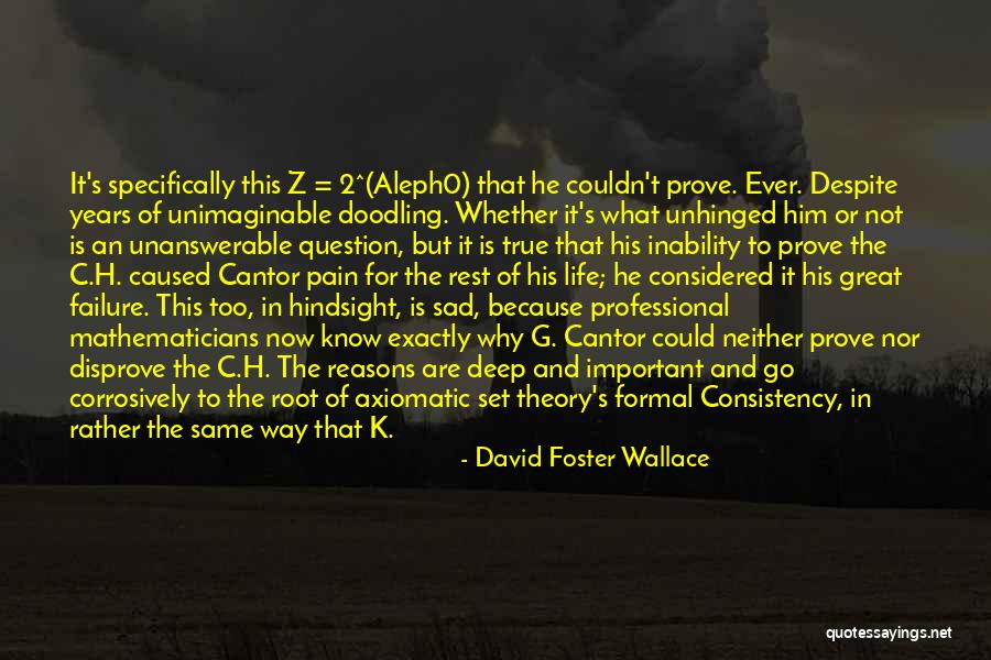 Math From Mathematicians Quotes By David Foster Wallace Math From Mathematicians Quotes By David Foster Wallace