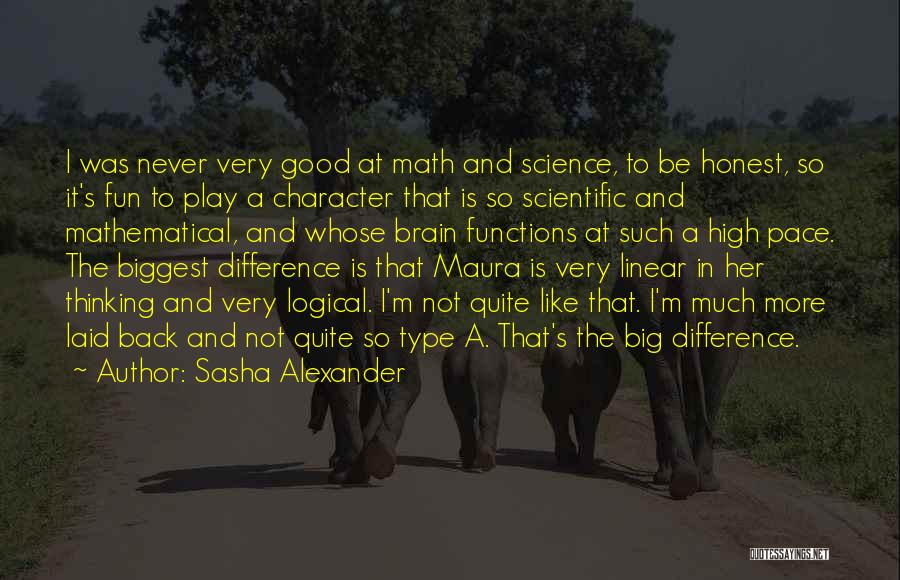 Math Is Fun Quotes By Sasha Alexander