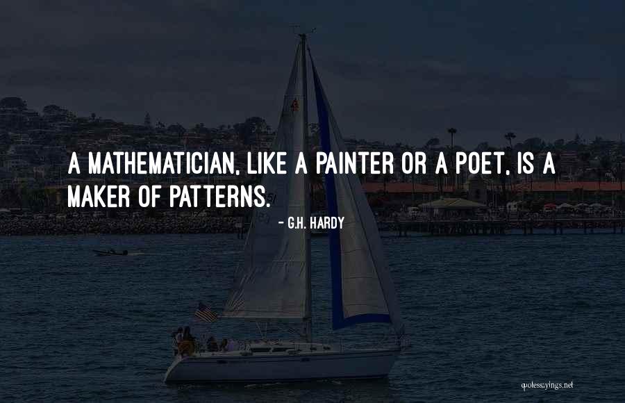 Math Is Like Quotes By G.H. Hardy Math Is Like Quotes By G.H. Hardy