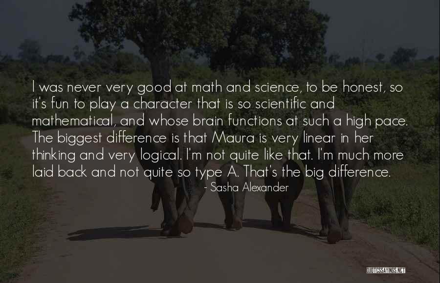 Math Is Like Quotes By Sasha Alexander Math Is Like Quotes By Sasha Alexander