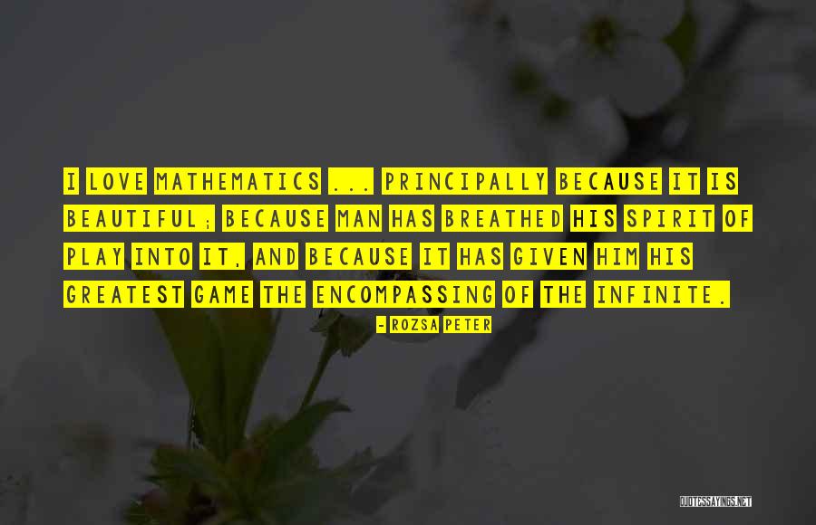 Math Love Quotes By Rozsa Peter Math Love Quotes By Rozsa Peter