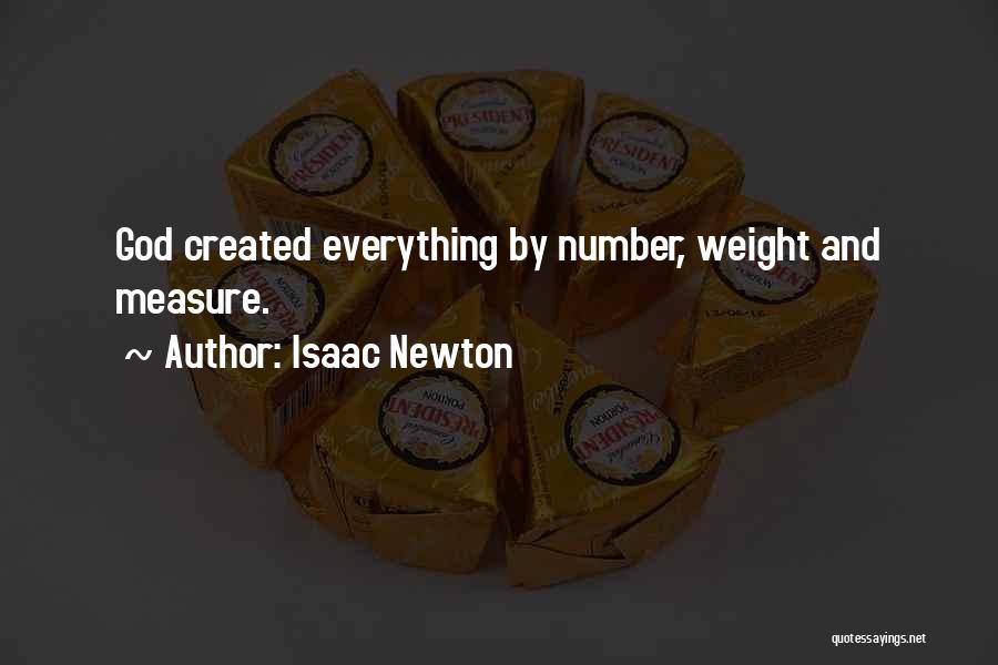 Math Numbers Quotes By Isaac Newton
