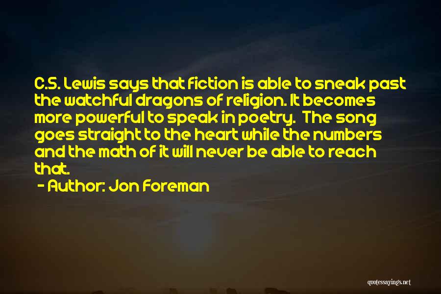 Math Numbers Quotes By Jon Foreman