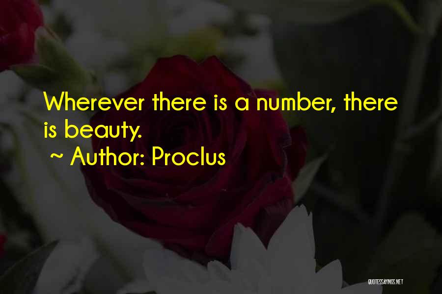 Math Numbers Quotes By Proclus