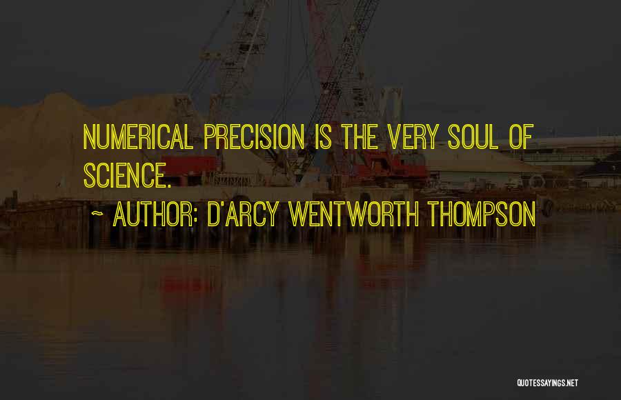 Math Quotes By D'Arcy Wentworth Thompson