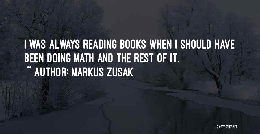 Math Quotes By Markus Zusak