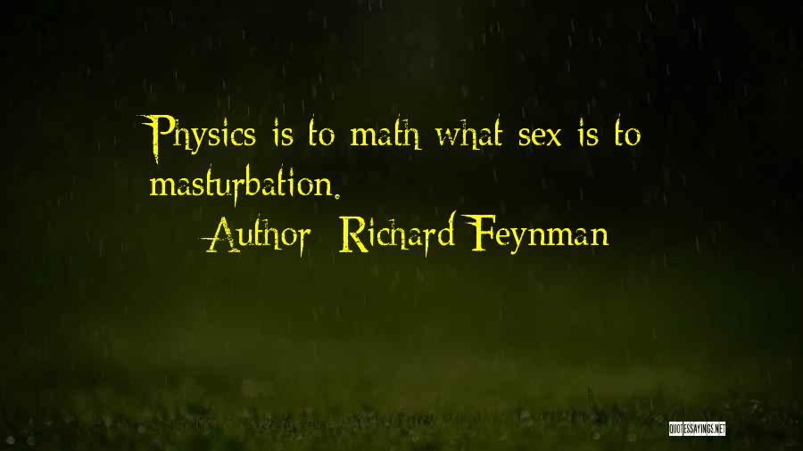 Math Quotes By Richard Feynman
