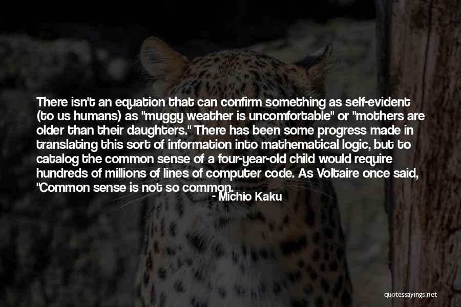 Mathematical Equation Quotes By Michio Kaku