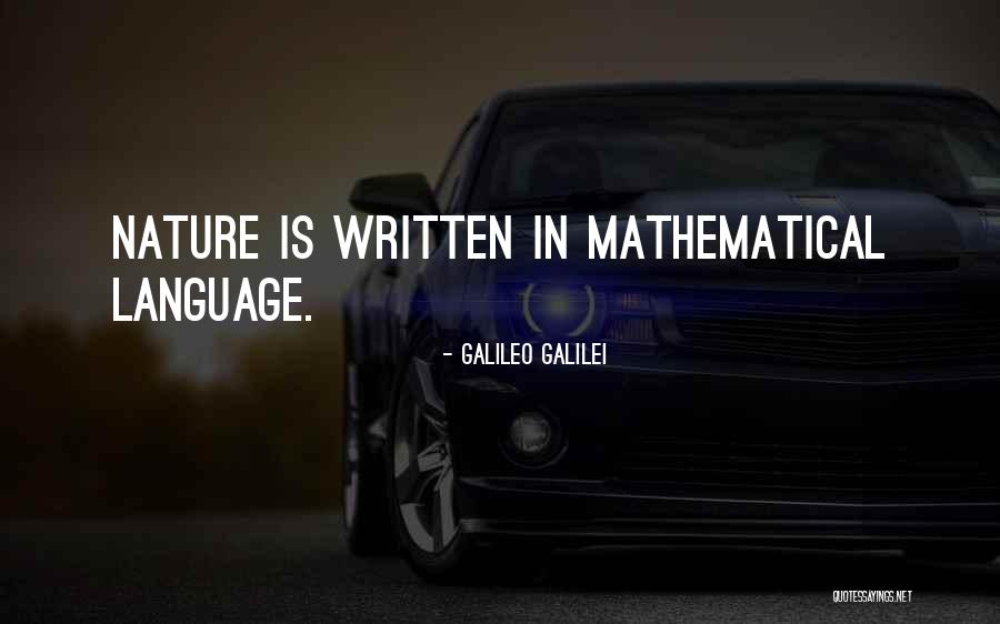 Mathematical Language Quotes By Galileo Galilei Mathematical Language Quotes By Galileo Galilei
