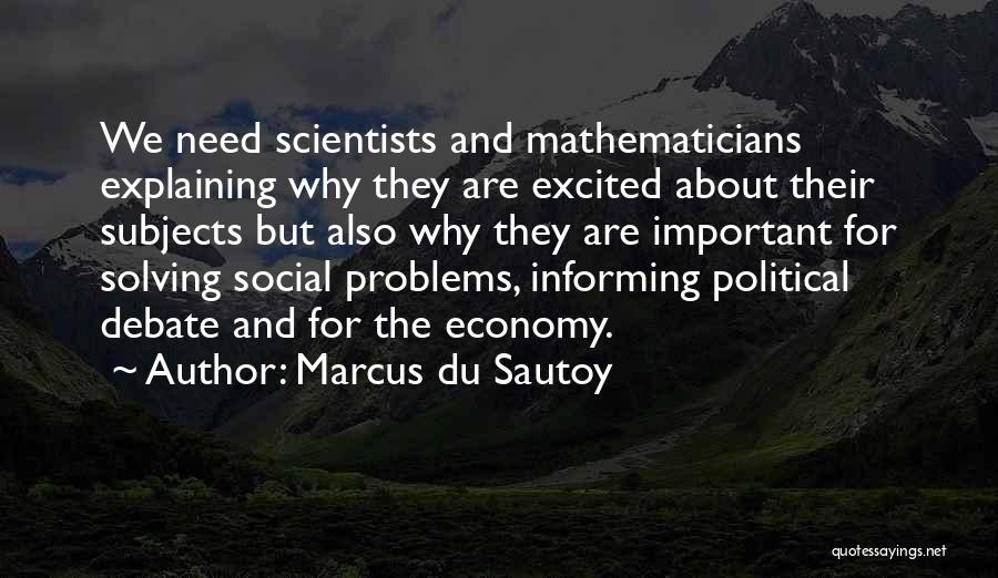 Mathematicians And Their Quotes By Marcus Du Sautoy