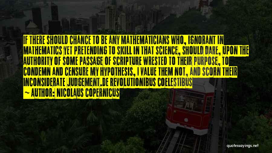 Mathematicians And Their Quotes By Nicolaus Copernicus