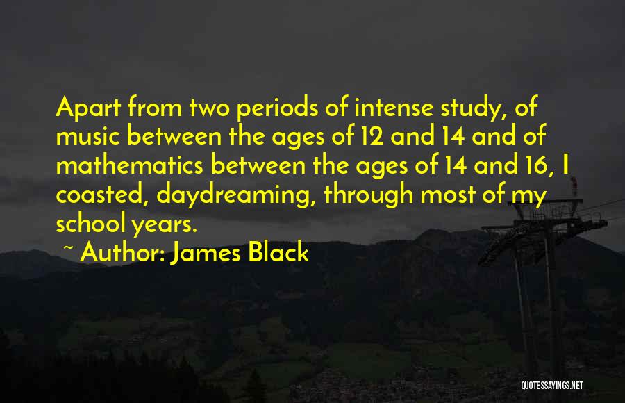 Mathematics And Music Quotes By James Black