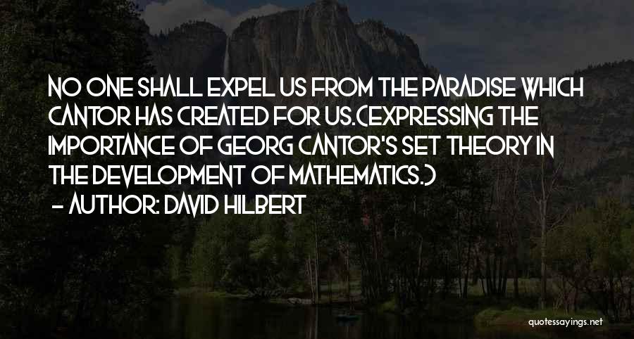 Mathematics Science Quotes By David Hilbert