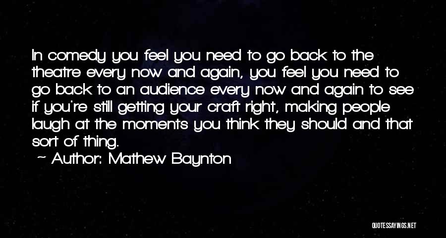 Mathew Baynton Quotes 1962787