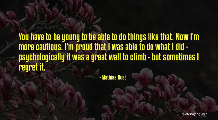 Mathias Rust Quotes 1328601