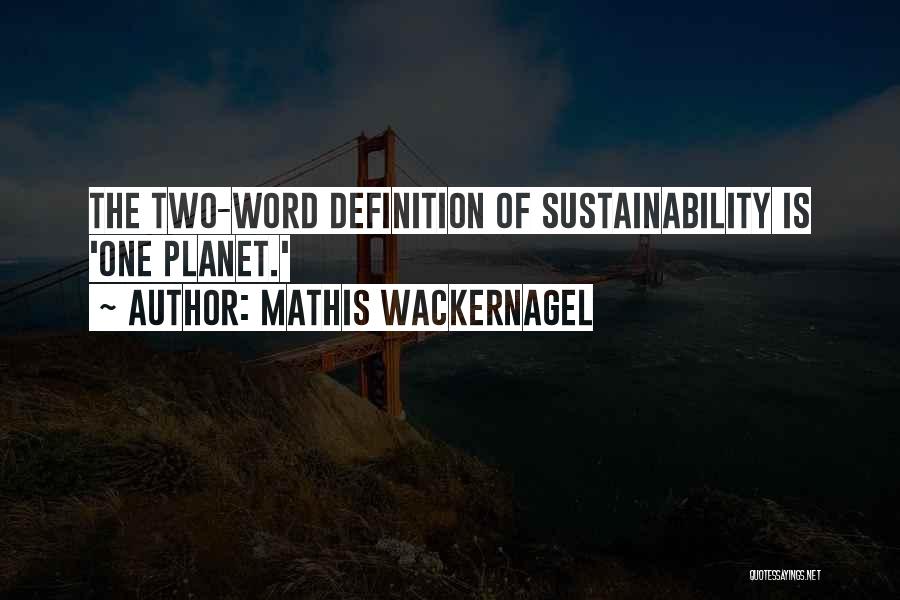 Mathis Wackernagel Quotes 1188881