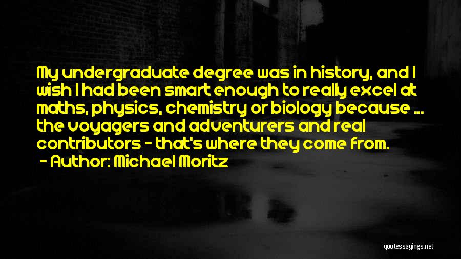 Maths And Physics Quotes By Michael Moritz