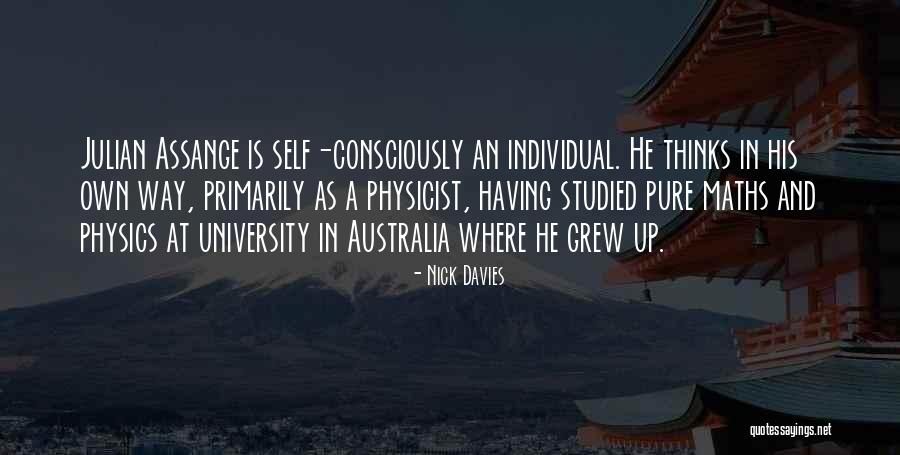 Maths And Physics Quotes By Nick Davies Maths And Physics Quotes By Nick Davies