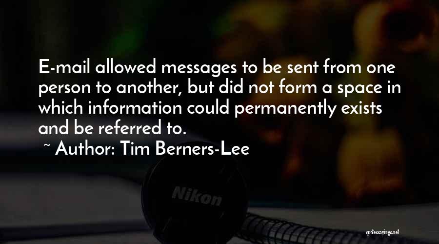 Maths Revision Quotes By Tim Berners-Lee