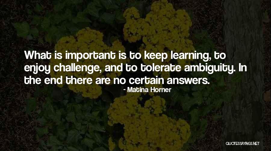 Matina Horner Quotes 2072411 Matina Horner Quotes 2072411