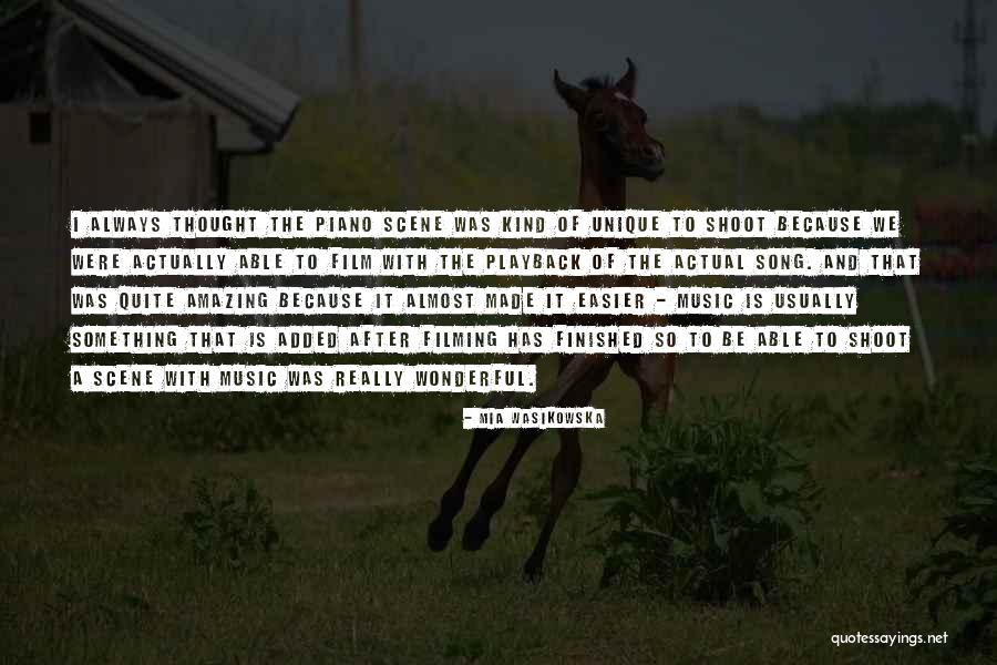 Matinales Moteras Quotes By Mia Wasikowska Matinales Moteras Quotes By Mia Wasikowska