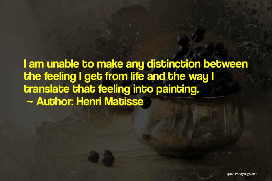 Matisse Quotes By Henri Matisse