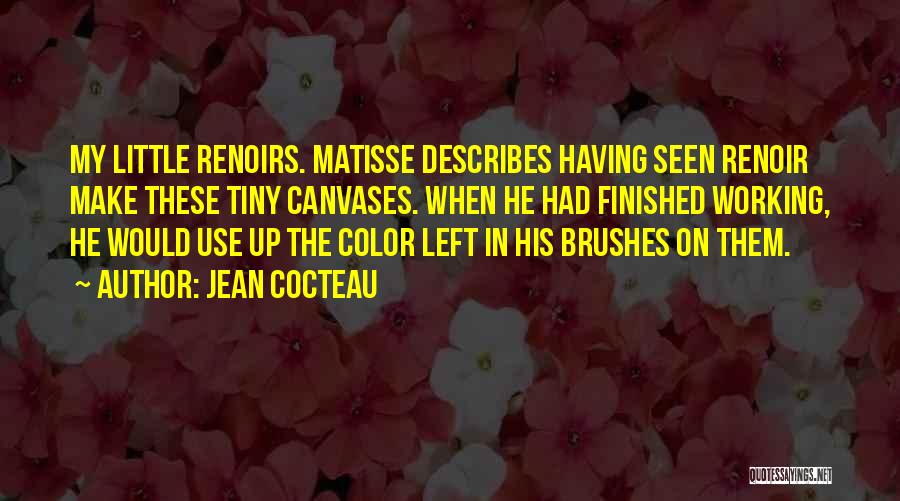 Matisse Quotes By Jean Cocteau