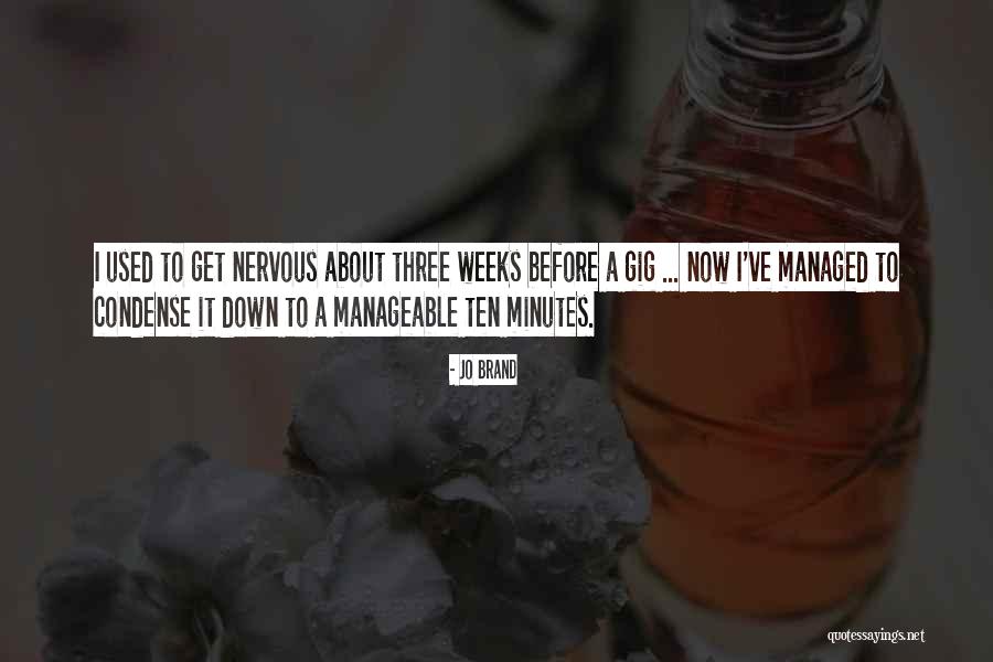 Matkailuvaunut Quotes By Jo Brand Matkailuvaunut Quotes By Jo Brand