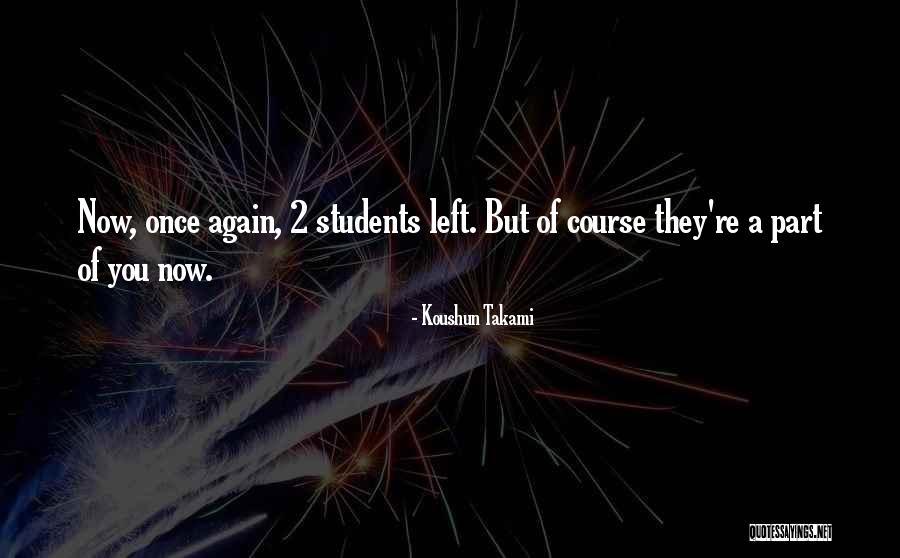 Matones Quotes By Koushun Takami Matones Quotes By Koushun Takami